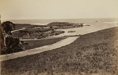 モントレー近郊の海岸風景