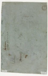 子供の頭のスケッチ、c。 1586年。