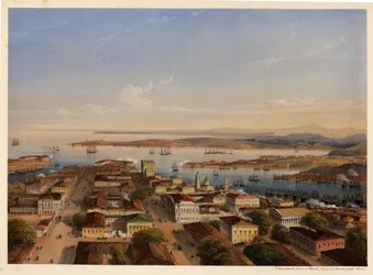 1856年のセヴァストポリの概観