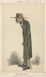 The Diogenes of the Modern Corinthians ilman kylpyään, Thomas Carlyle (Vanity Fair -sarja)