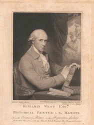 Benjamin West, Esqr., Painer Histórico de Sua Majestade