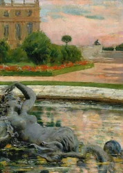 North Parterre、セイレーンの泉、1913 年。