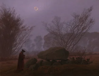 夕暮れの散歩、1830-1835年
