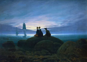 「海の月の出」、1774