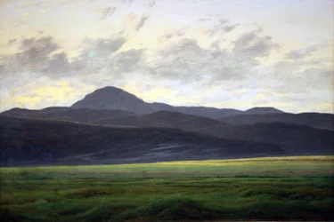 ボヘミスの山の風景