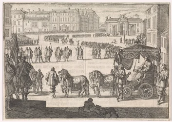 スウェーデン女王クリスティーナのストックホルムでの即位式、1650年