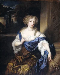Helena Ctaharina de Witte 91661-95)、Iman mogge の妻、Haamstede の領主の肖像