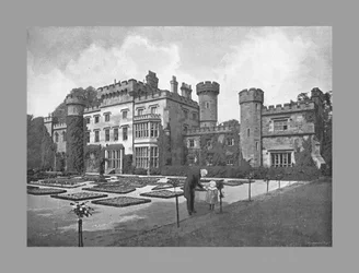 ハワーデン城、c1900