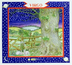 おとめ座（紙にトイレ）