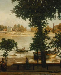 チェインウォークでの夏の夜、1870-71