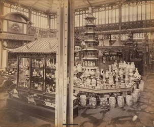 フィラデルフィア百年記念展 本館中国宮廷の眺め
