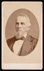 ジョン・カミングスの肖像、1876年。