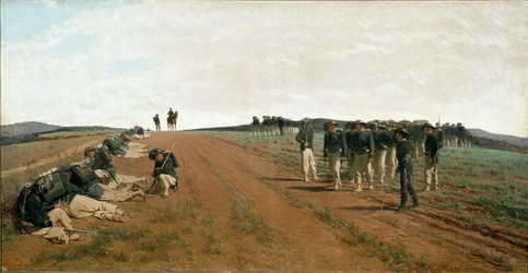 1870年9月、ポルタ・ピアに向かうベルサグリエーリ