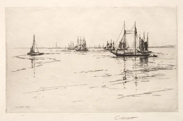 Buttermilk Channel, New York, 1889.