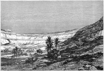 Kasr-el-jebel Cirque、シリア、c1890