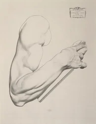 灰色の紙の印象、1868