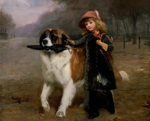 チャールズ・B・バーバー、オフ・トゥ・スクール-ジェマルド、1883