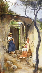 庭の扉、1906-1907