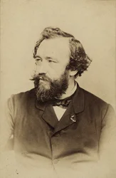 アドルフ サックスの肖像 1814 ～ 1894 年、1860 年頃。