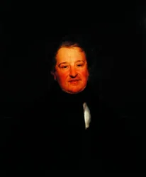 グリアン・クロメリン・ヴェルプランク（1786-1870）の肖像、1830年頃（油彩・キャンバス）