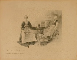 ケイレブ・プラマーとその娘（『囲炉裏のコオロギ』より