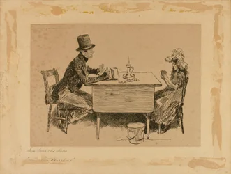 トム・ピンチと妹（「マーティン・チャズルウィット」より