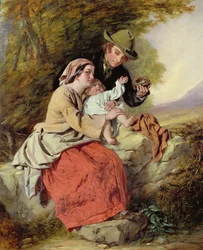 鳥の巣（油彩・キャンバス）