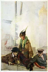 The Turmoil、pub からの The Home-Coming of Bibbs。 1915年（カラーリソ）