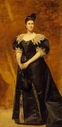 ウィリアムアスターキャロラインウェブスターシャーマーホーン、1831-1908年、1890年。