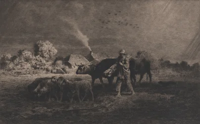 嵐、1865年。