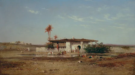 北アフリカの風景、1857