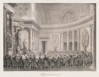 鉄十字を受けるナポレオン 19世紀初頭
世紀