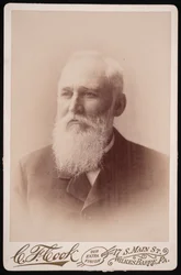 ヘンリー・ブラックマン・プラムの肖像 1829-1921年、1894年以前。