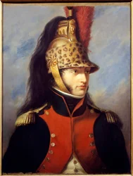 竜の第5連隊の大佐の制服を着たルイ・ボナパルト（1778-1846）の肖像 シャルル・フランソワ・ジャラベール（1819-1901）による絵画 1852年 マルメゾン・ミュゼ・デュ・シャトー - 竜の第5連隊の大佐の制服を着たルイ・ボナパルト（1778-1846）の肖像