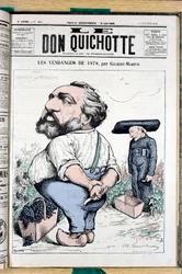 ドン・キホーテ」の表紙、225番、Satirique en Colours