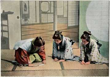 日本の式典、c1890