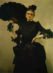 チャールズ・ジロンによるマダム・クロスメニルの肖像（1850-1914）