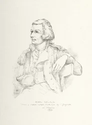 ホレイショ・ネルソン（1758-1805）（エッチング）