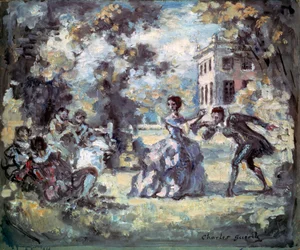 好色なシーン、c1908