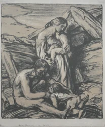 牧歌、1905。
