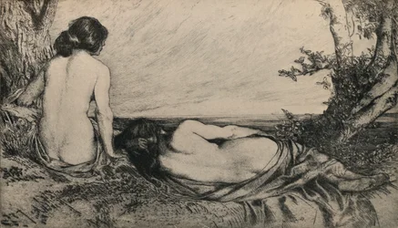 「海辺のニンフ」、1905