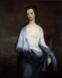 デボンシャー公爵夫人キャサリン・ホスキンスの肖像 1718年頃（油彩・キャンバス