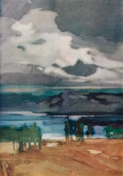 「シュスワップの朝」、c1918、1919