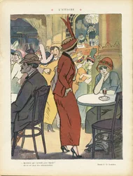 Le Rire』に掲載されたChas-Laborde（1886-1941）のイラスト