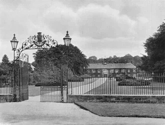 王道から（モノクロ写真