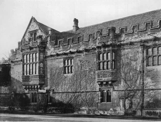 オックスフォードのセントジョンズカレッジでのゴシック様式の仕事