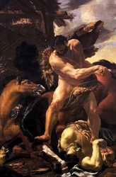 Hercules Vanquishing Diomedes、1638-42