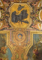 1667年の女王の権利のための戦争、Galerie des Glacesの天井画