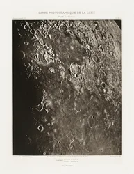 月の写真図、XX.A版（Carte photograph de la lune, planche XX.A）、8月27日