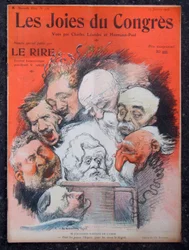 Le Lire "の表紙、カラフルな風刺画
